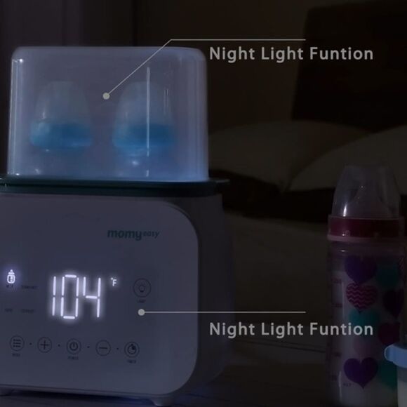 Baby Bottle Warmer, Fast Bottle Warmer 7-in-1 Food Heater&Defrost with LCD - Picture 7 of 7